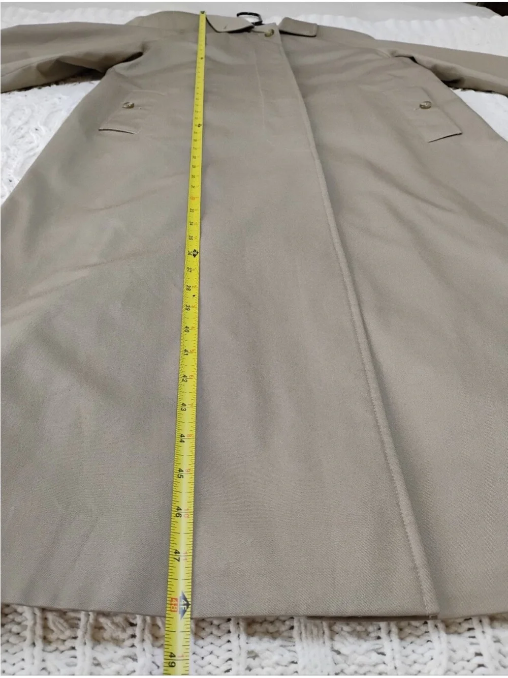 Vintage Burberrys Trench Coat - Single Breasted - Picture 14 of 16